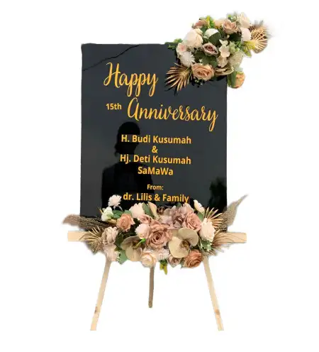Papan Bunga Akrilik Laubaleng