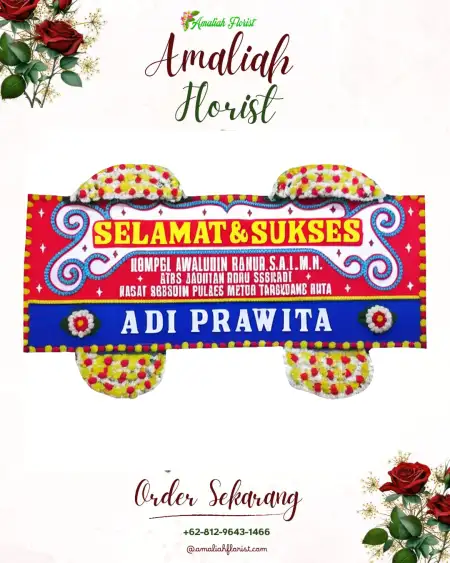Papan Bunga Ucapan Selamat Laubaleng