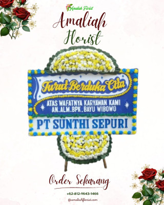 Papan Bunga Duka di Laubaleng