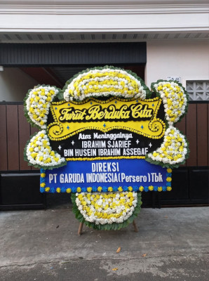 Papan Bunga Duka di Laubaleng